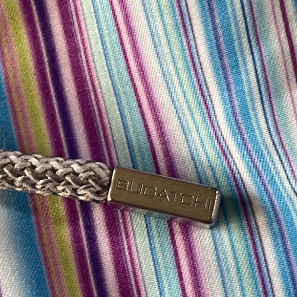 Bugatchi Blue and Yellow Swim Trunks size large - Picture 4 of 9